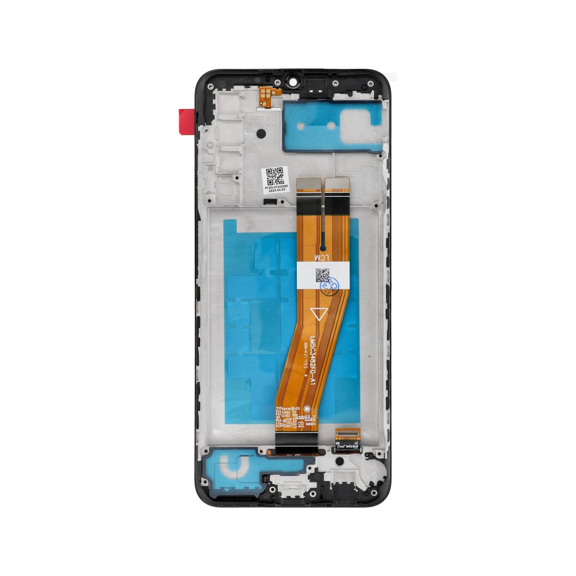 Wyświetlacz LCD do SAMSUNG A03S A037G OEM z ramką (164mm)