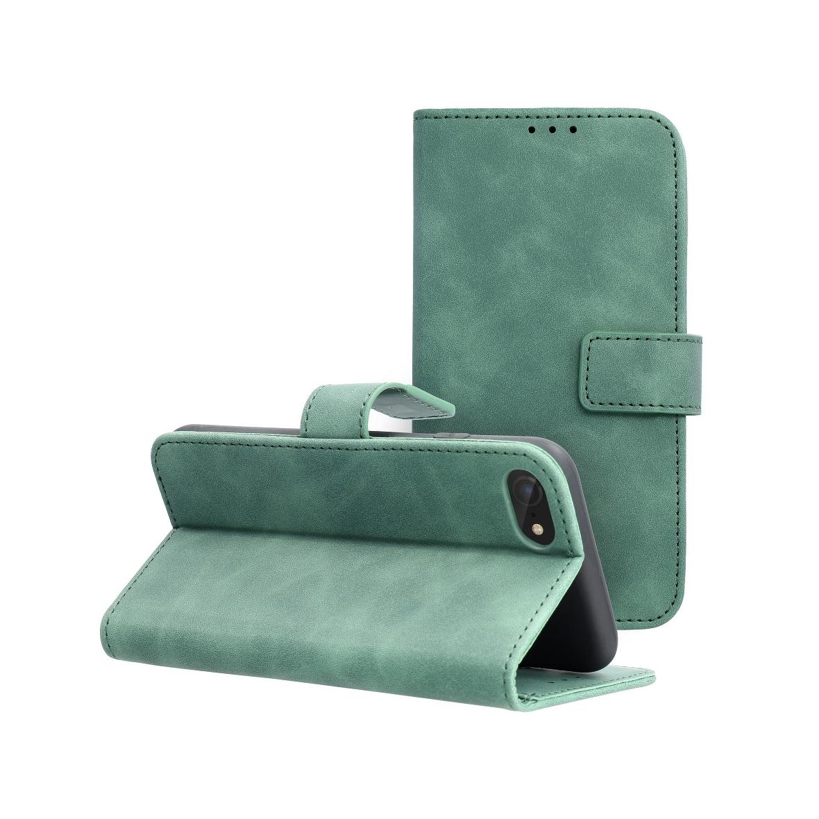 Etui z klapką na iPhone 7 / 8 / SE 2020 / SE 2022 Tender Book zielone