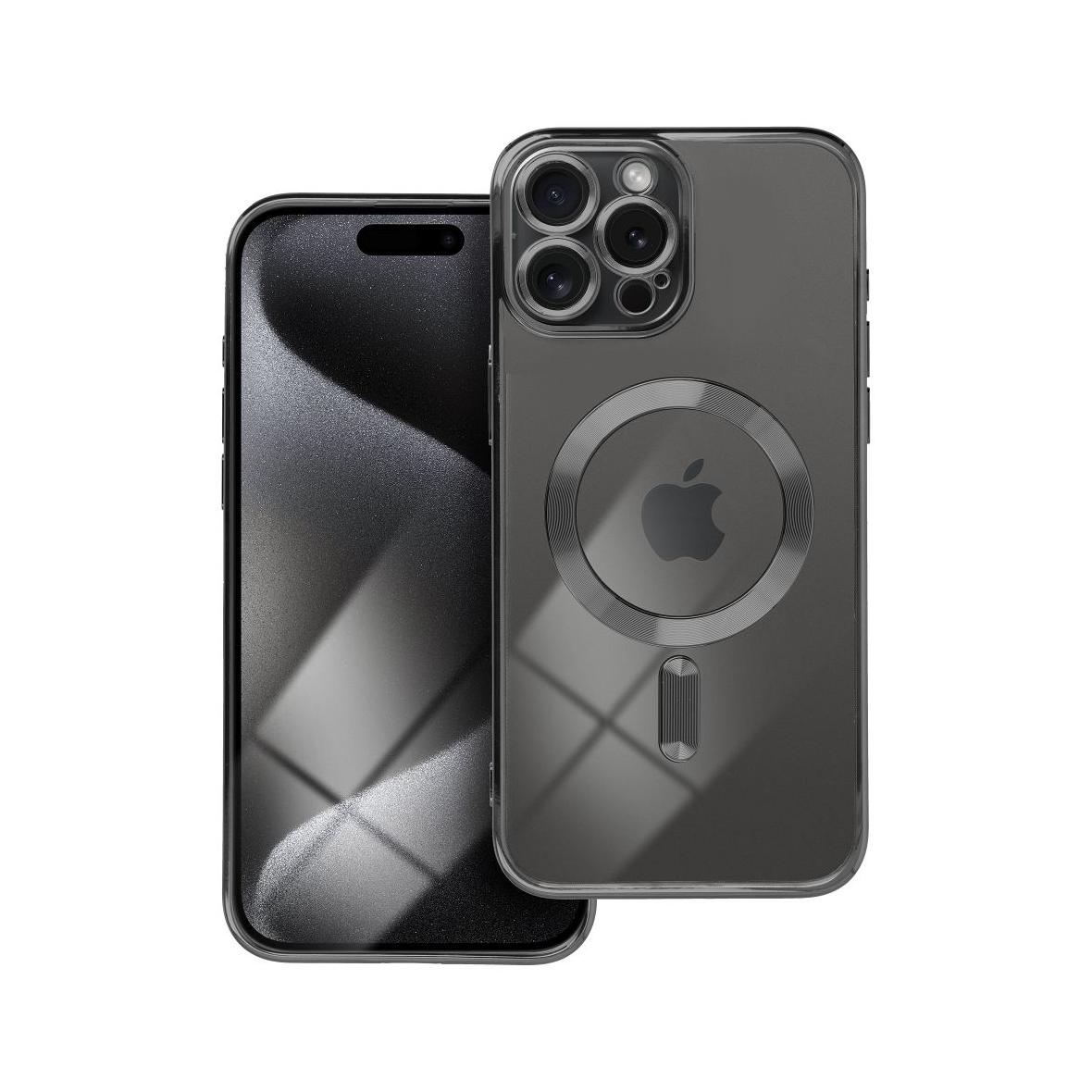 Futerał do iPhone 15 PRO MAX Electro Mag Cover zgodny z MagSafe czarny