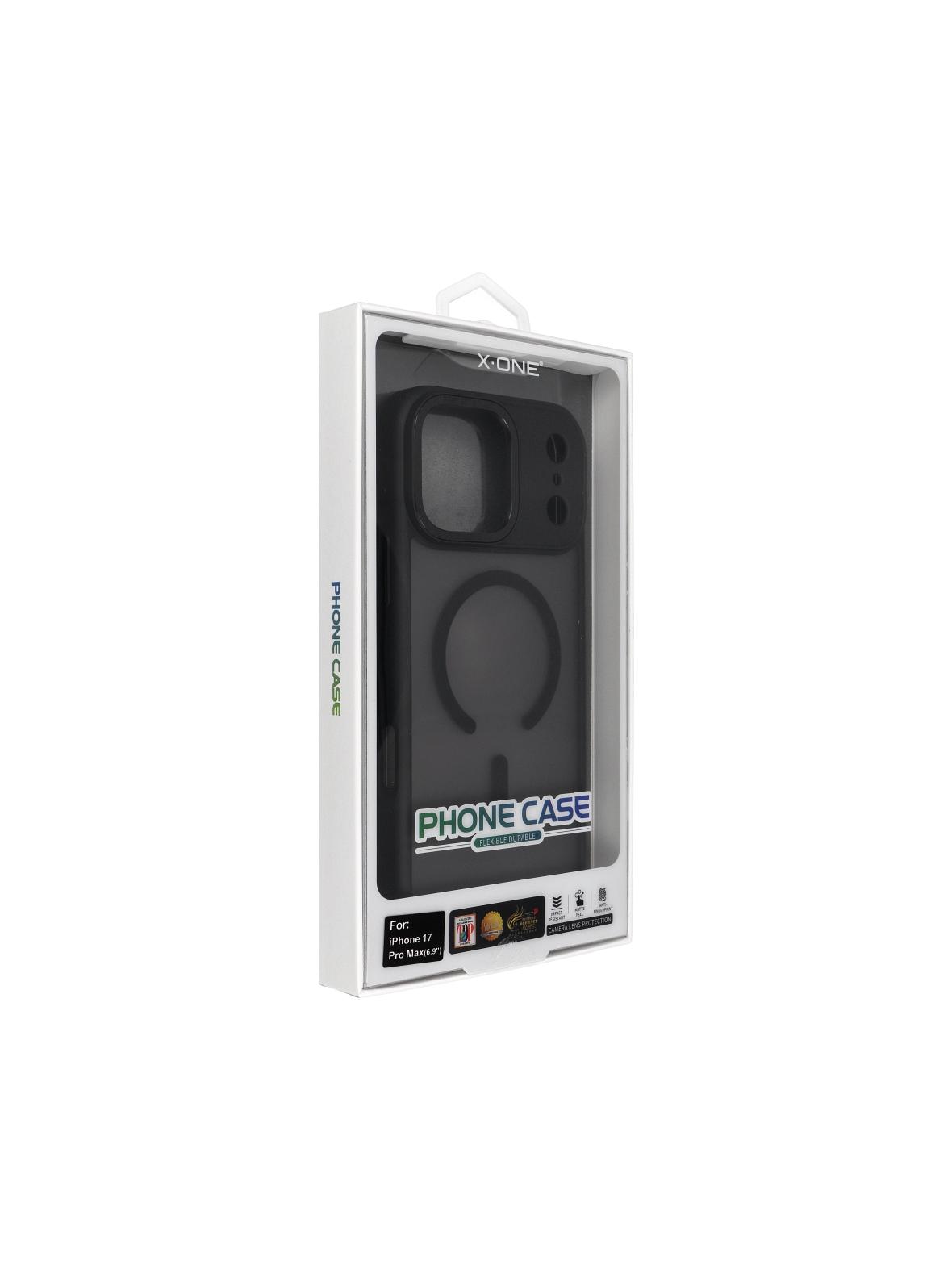 Futerał X-ONE Dropguard Magnetic Case Air (kompatybilny z MagSafe) - do Apple iPhone 17 Pro Max czarny