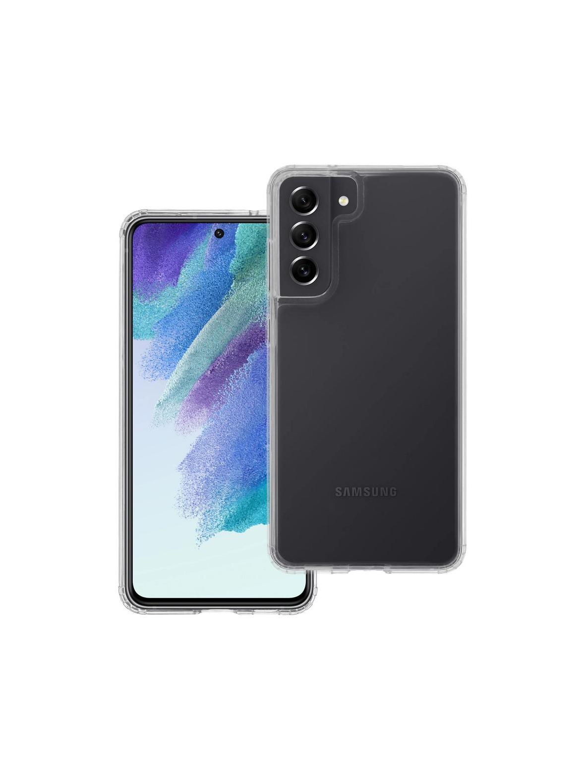 Futerał SUPER CLEAR HYBRID do SAMSUNG S21 FE transparentny