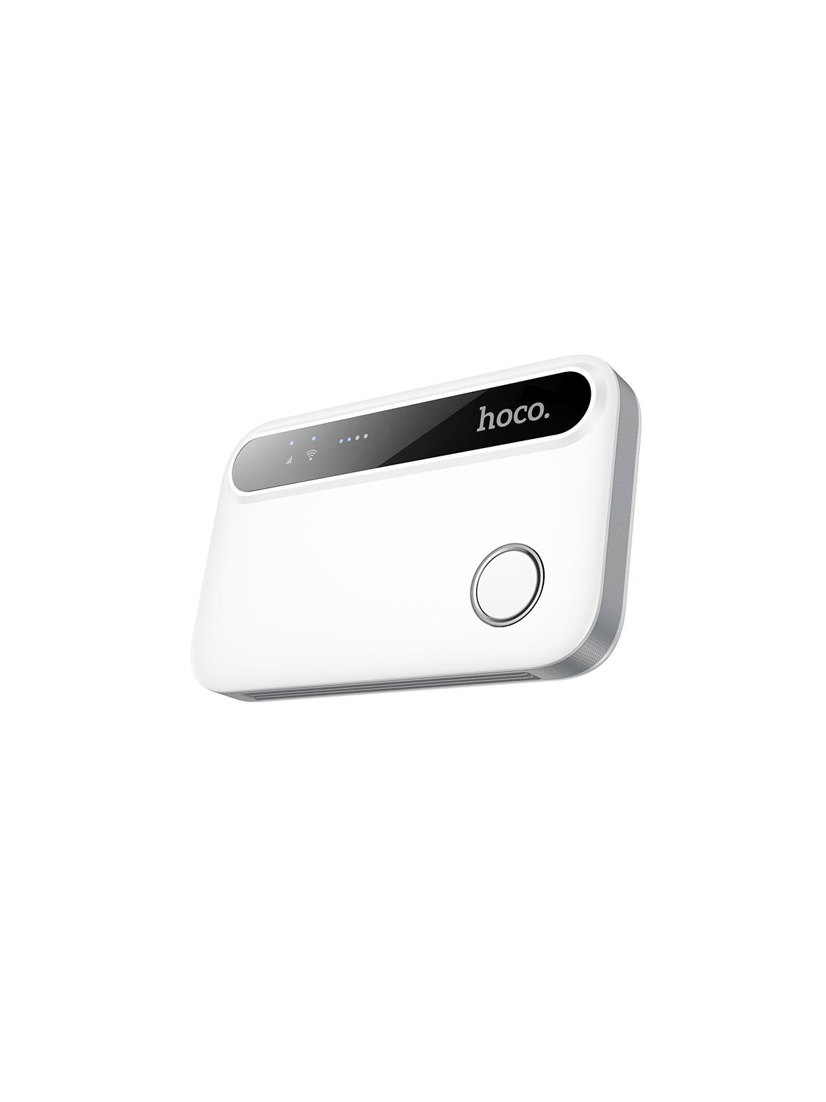 Router bezprzewodowy przenośny Hoco WiFi HI41 biały