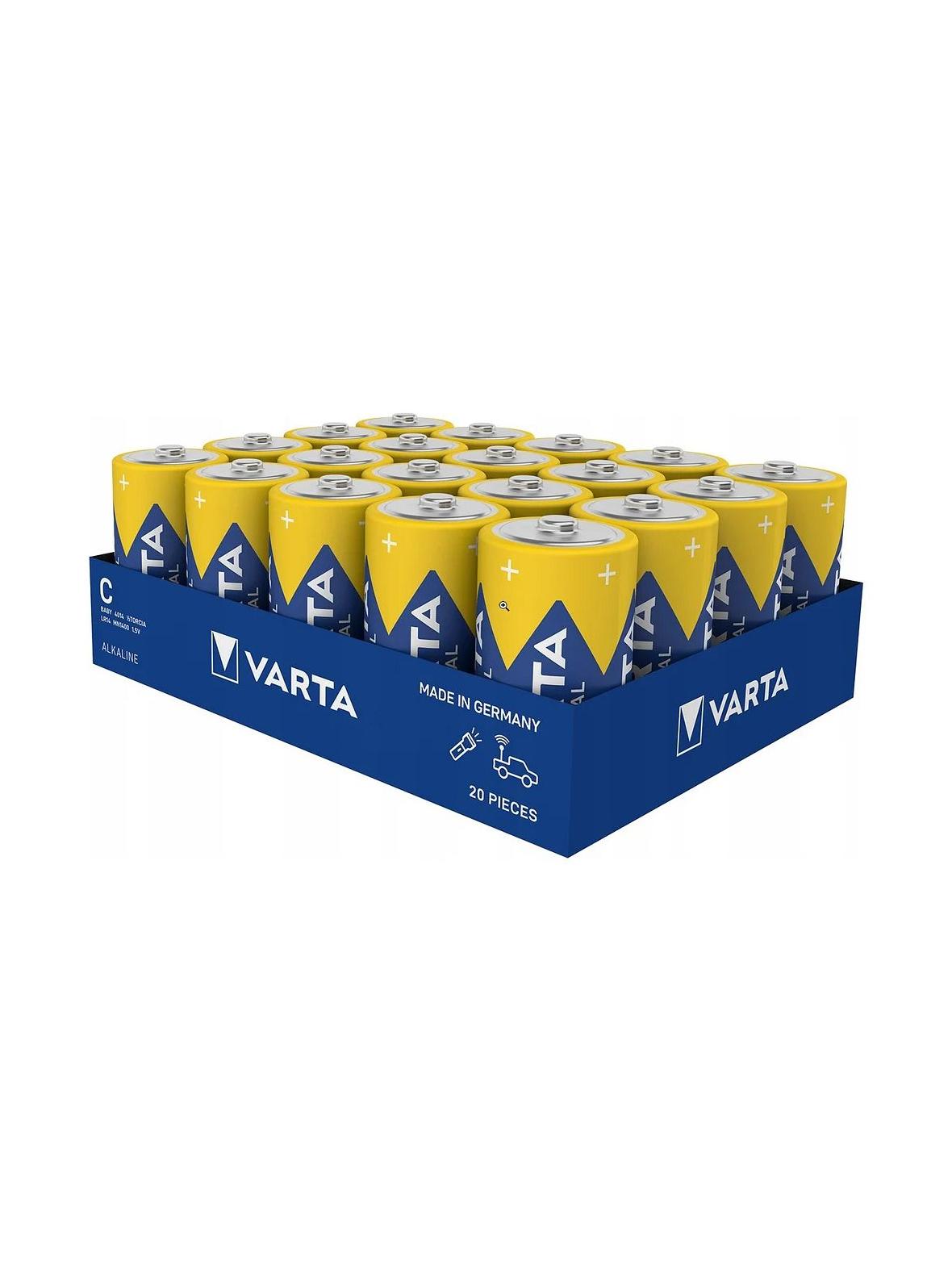 VARTA bateria alkaliczna R14 (Typ C) Industrial Pro 20 szt