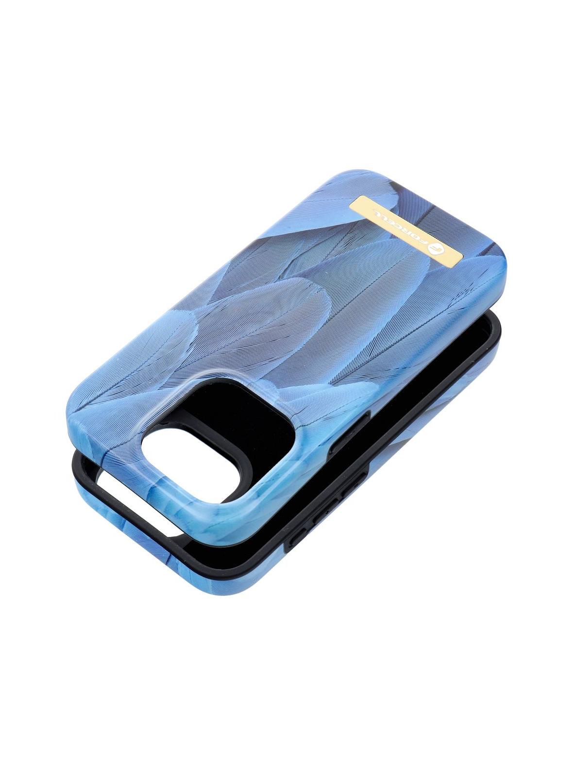 Etui na iPhone 15 PRO Forcell F-Protect Mirage zgodny z MagSafe blue bird