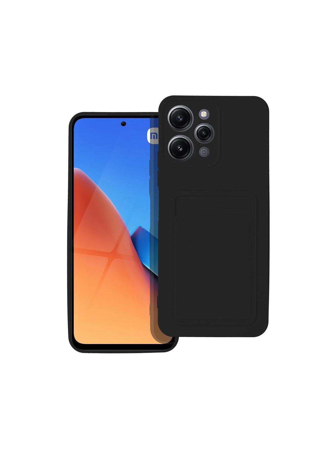 Futerał CARD CASE do XIAOMI Redmi 12 4G czarny