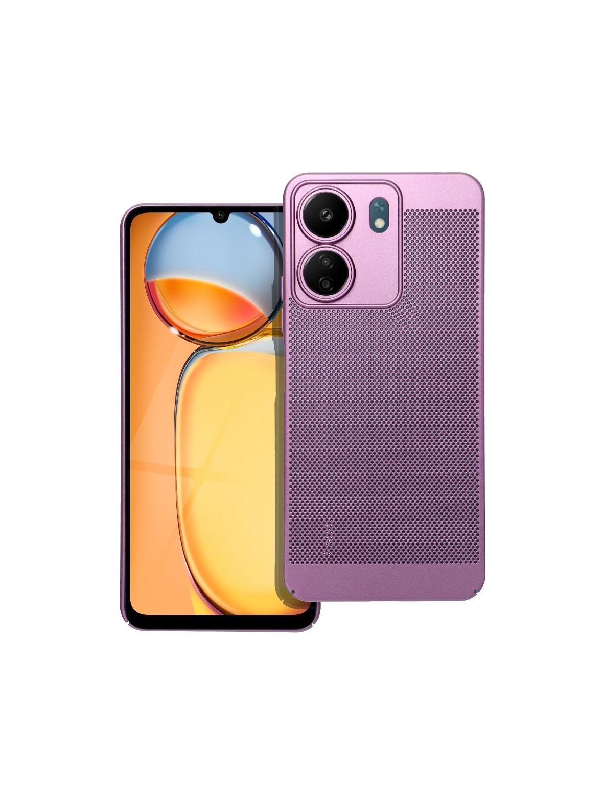 Futerał BREEZY do XIAOMI Redmi 13C / POCO C65 fioletowy