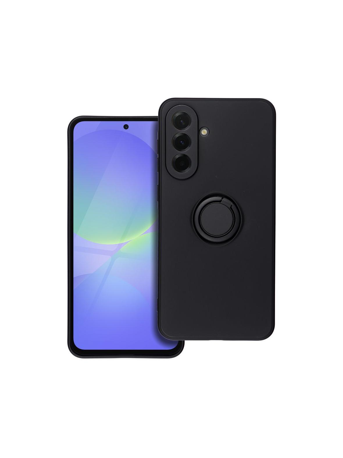 Futerał SILICONE RING do SAMSUNG A36 5G czarny