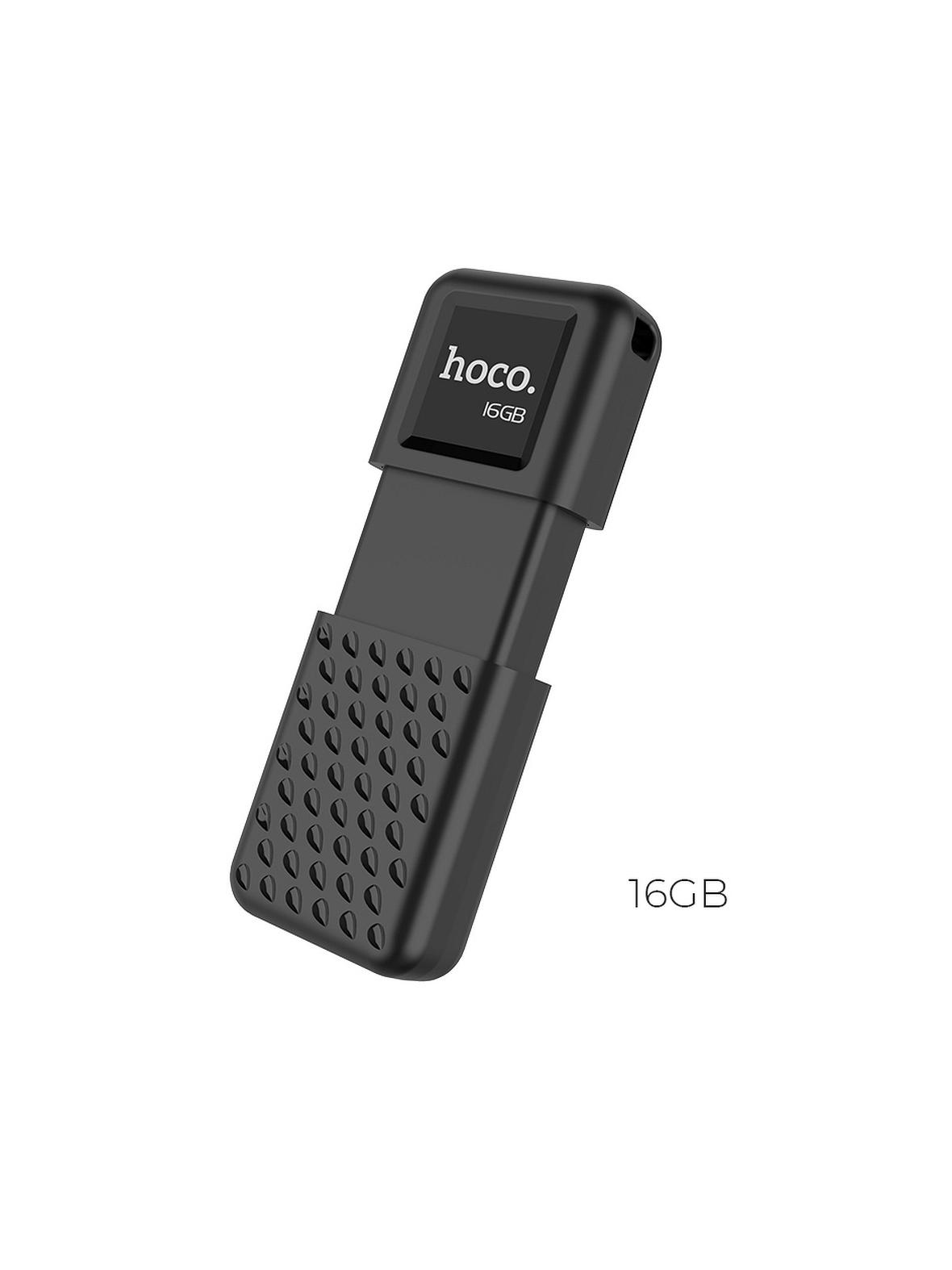 Pendrive 16GB USB 2.0 (USB A) Hoco UD6 czarny