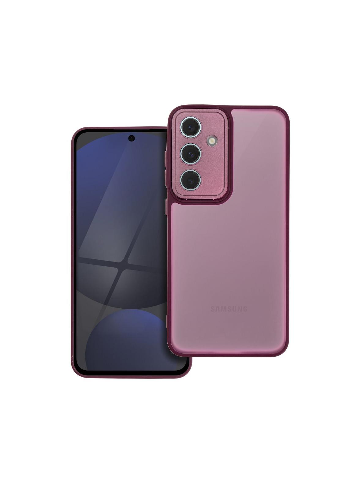 Futerał VARIETE do SAMSUNG S24 FE purpurowy