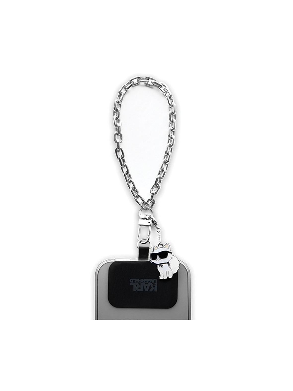 KARL LAGERFELD zawieszka KLUCHCSKPK (Wrist Chain Choupette) srebrny