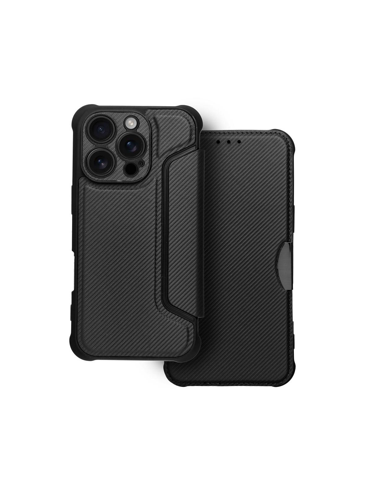 Kabura RAZOR Book do IPHONE 16 Pro czarny