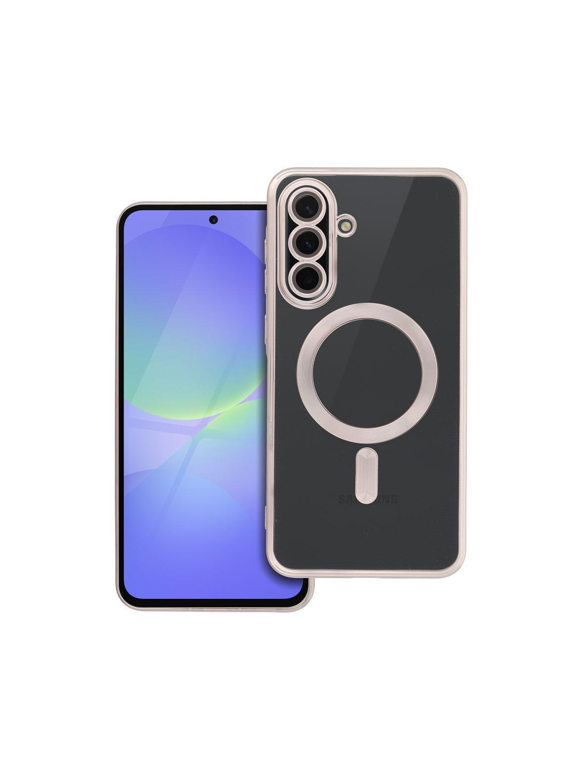 Futerał ELECTRO MAG COVER kompatybilny z MagSafe do SAMSUNG A36 tytanowy