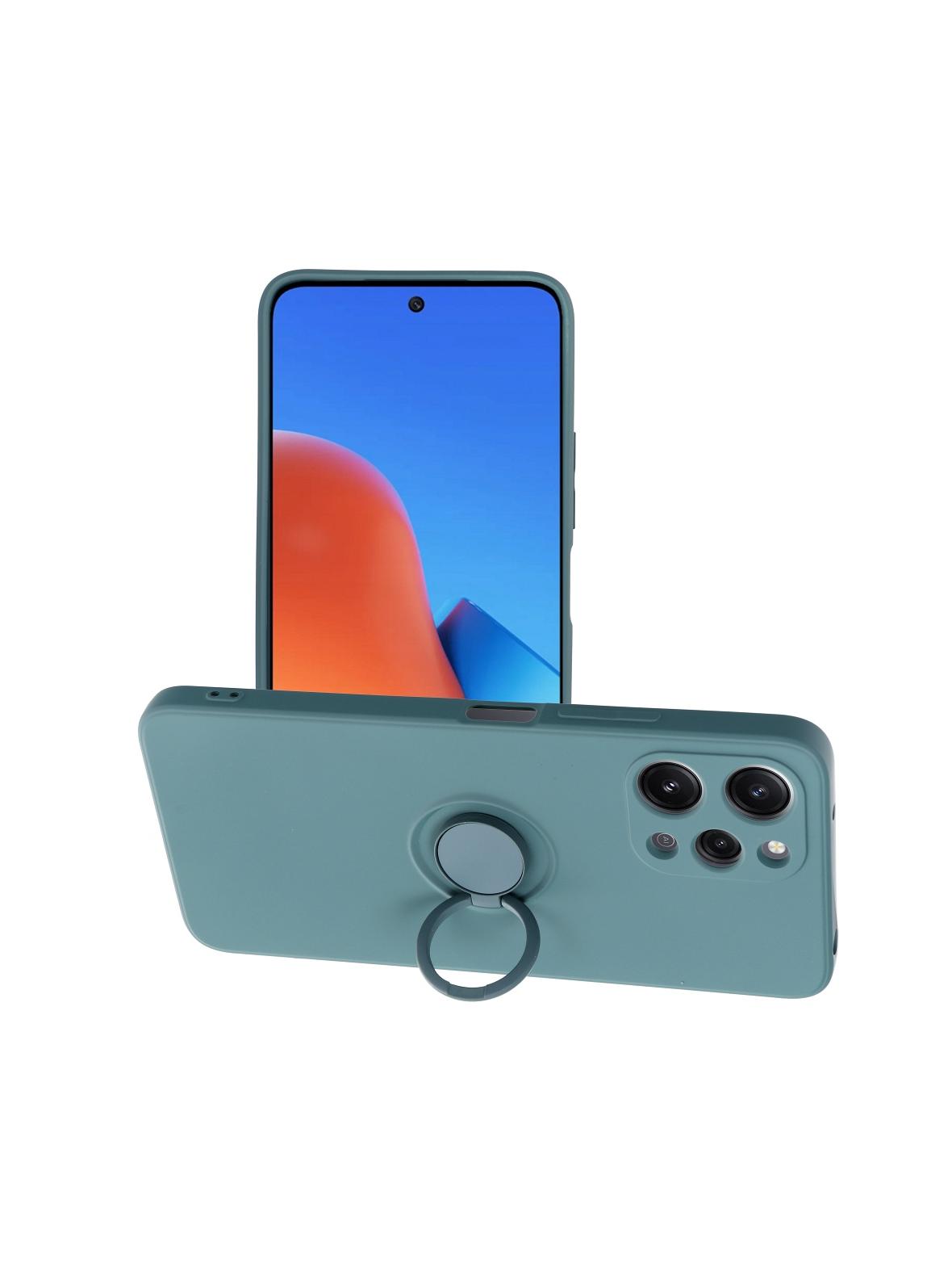 Futerał SILICONE RING do XIAOMI Redmi 12 4G  zielony