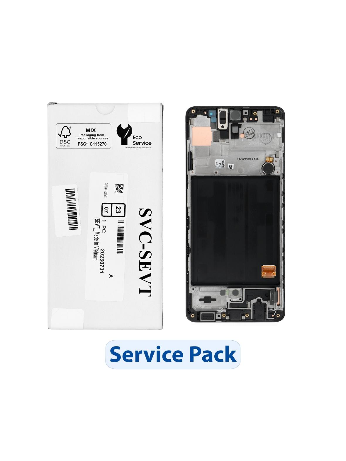 ServicePack Wyświetlacz LCD SAMSUNG A51 A515F GH82-21669A
