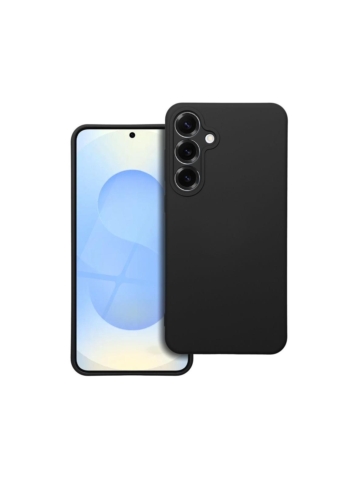 Futerał SILICONE do SAMSUNG S25 Plus czarny