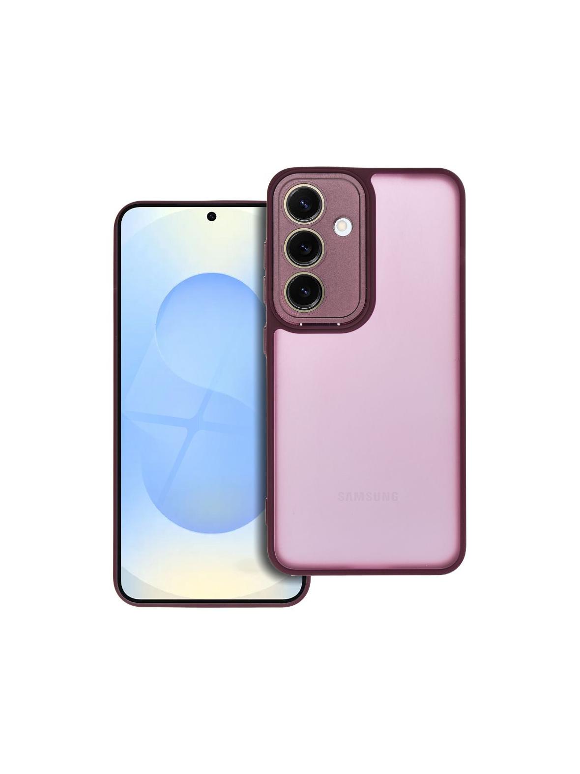 Futerał VARIETE do SAMSUNG S25 purpurowy