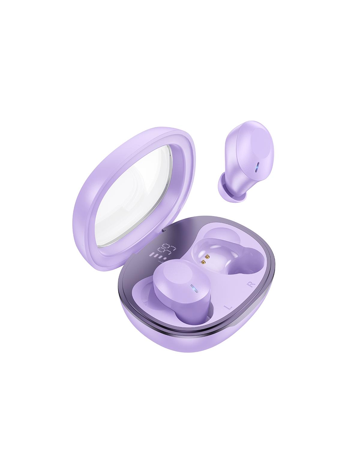 Słuchawki bezprzewodowe douszne Hoco TWS EQ3 fioletowe