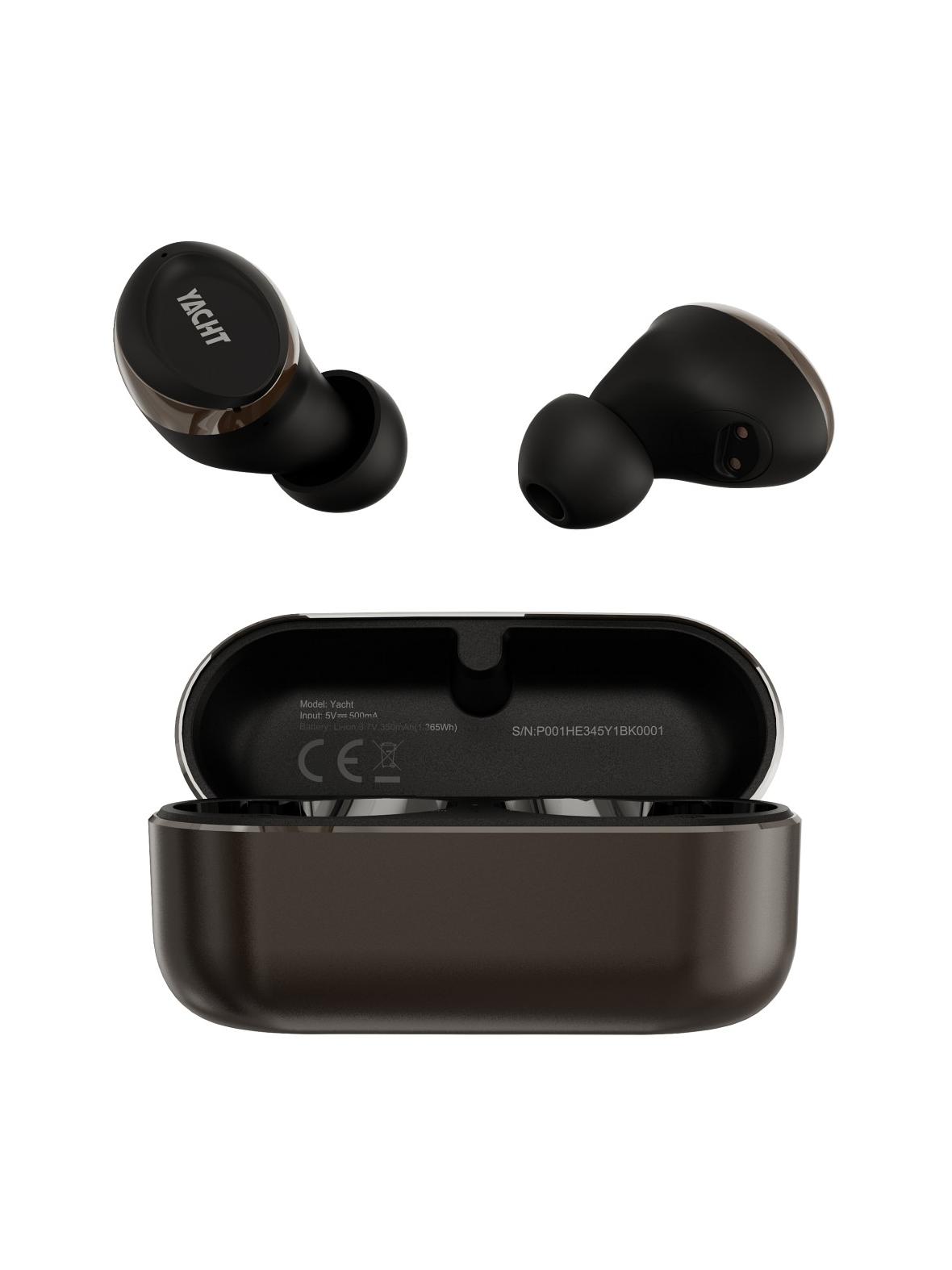 Słuchawki bezprzewodowe douszne Hifuture TWS Yacht HiFi czarno złote