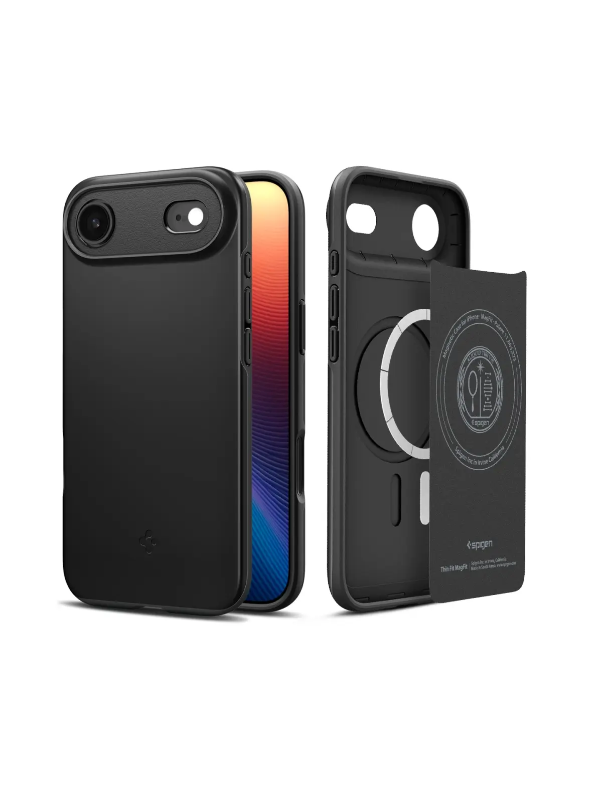 SPIGEN futerał THIN FIT MAG kompatybilny z MagSafe do IPHONE 17 Air black