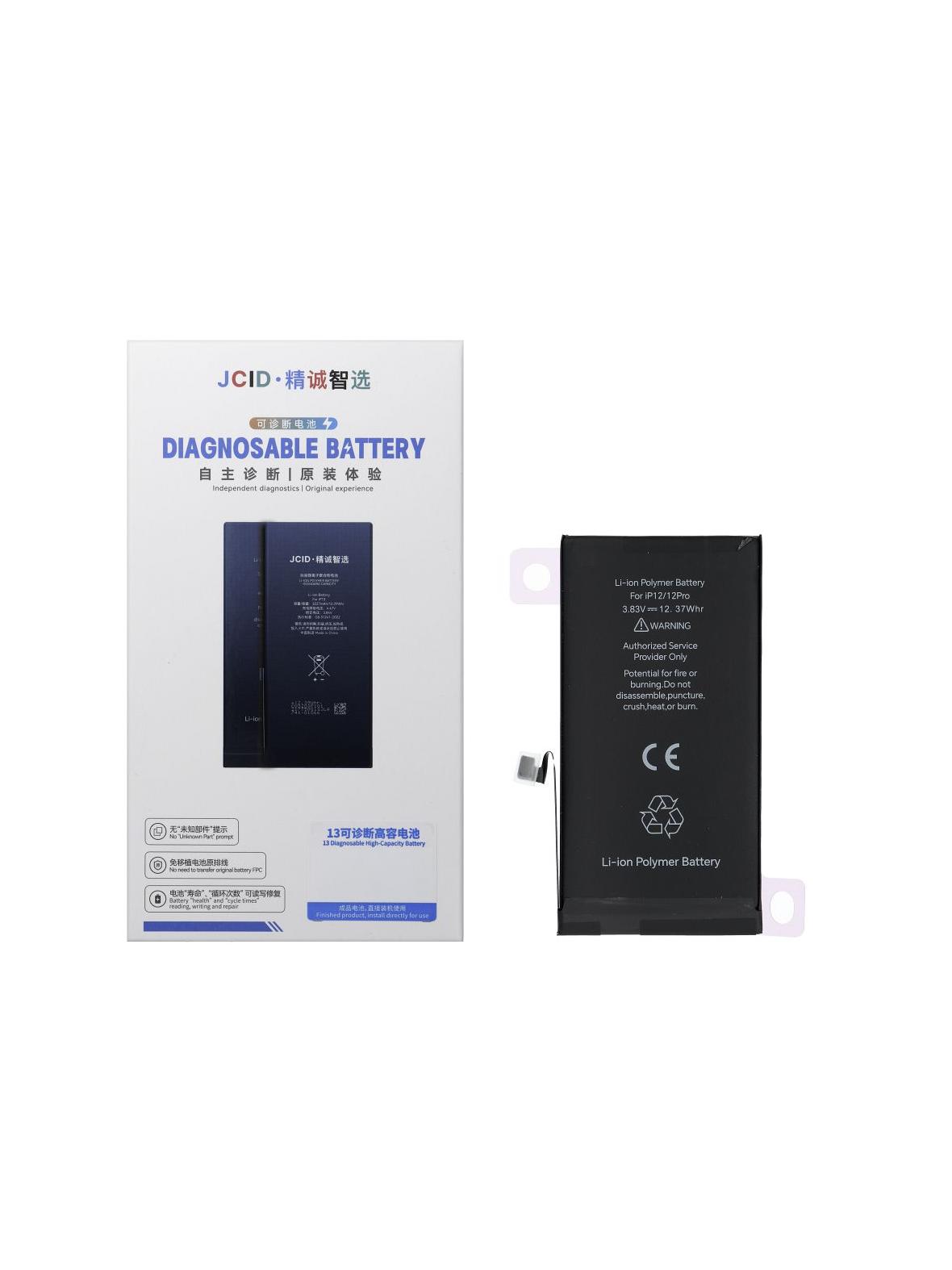 JCID Bateria z możliwością przypisania do iPhone 12 / 12 Pro 3230 mAh(zwiększona pojemność)