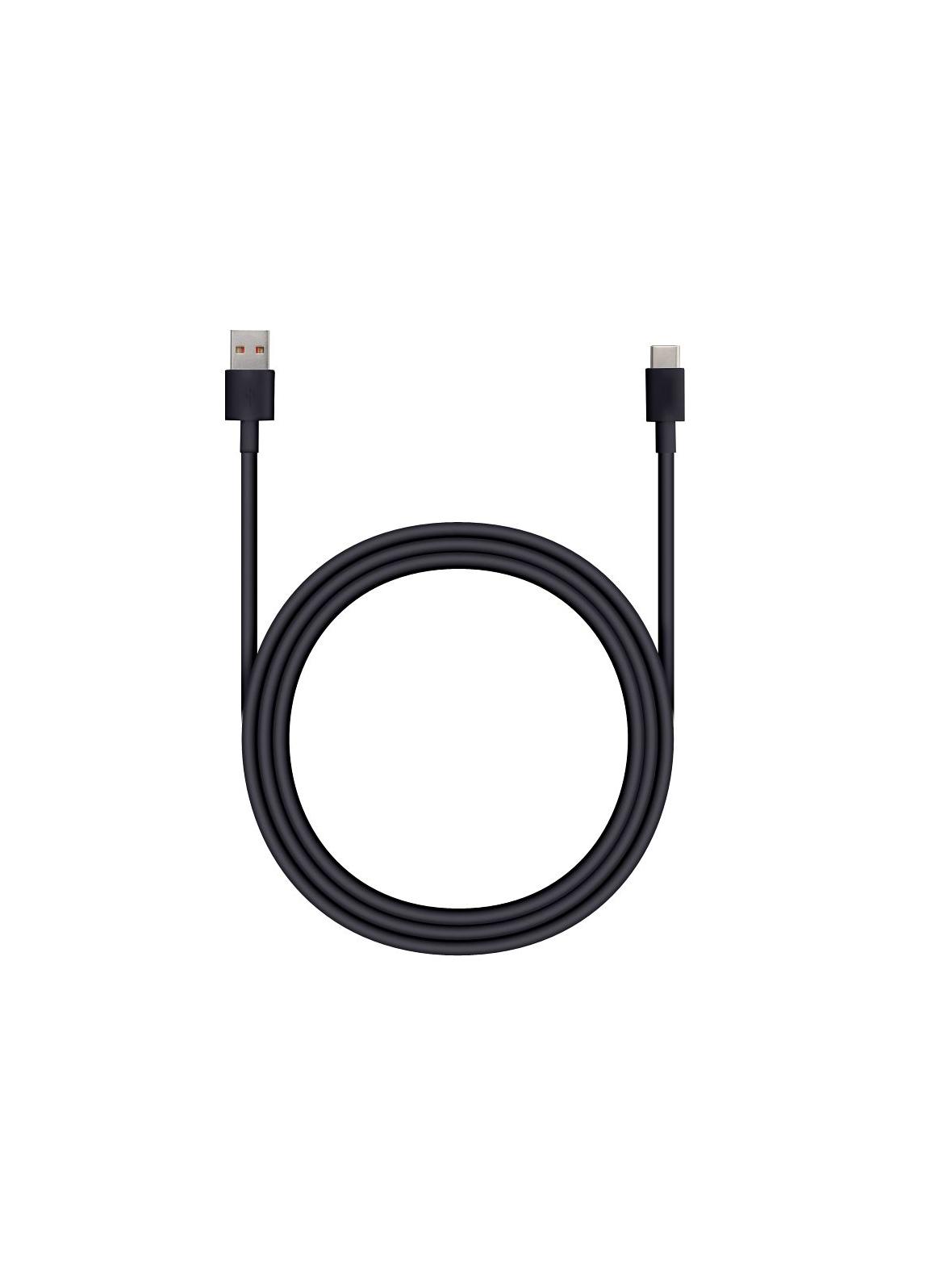 Kabel USB A do Typ C 3.0 2A HD2 1 m czarny