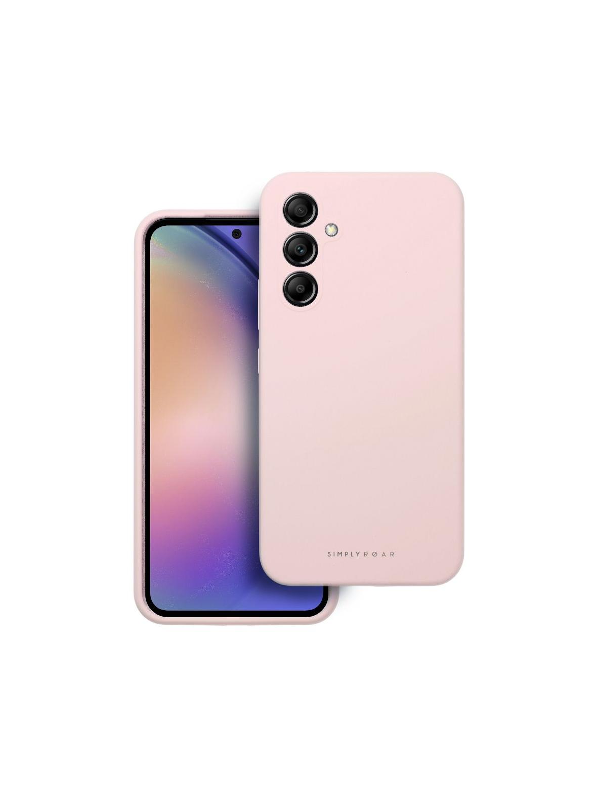 ROAR futerał CLOUD SKIN do SAMSUNG A54 5G Jasnoróżowy