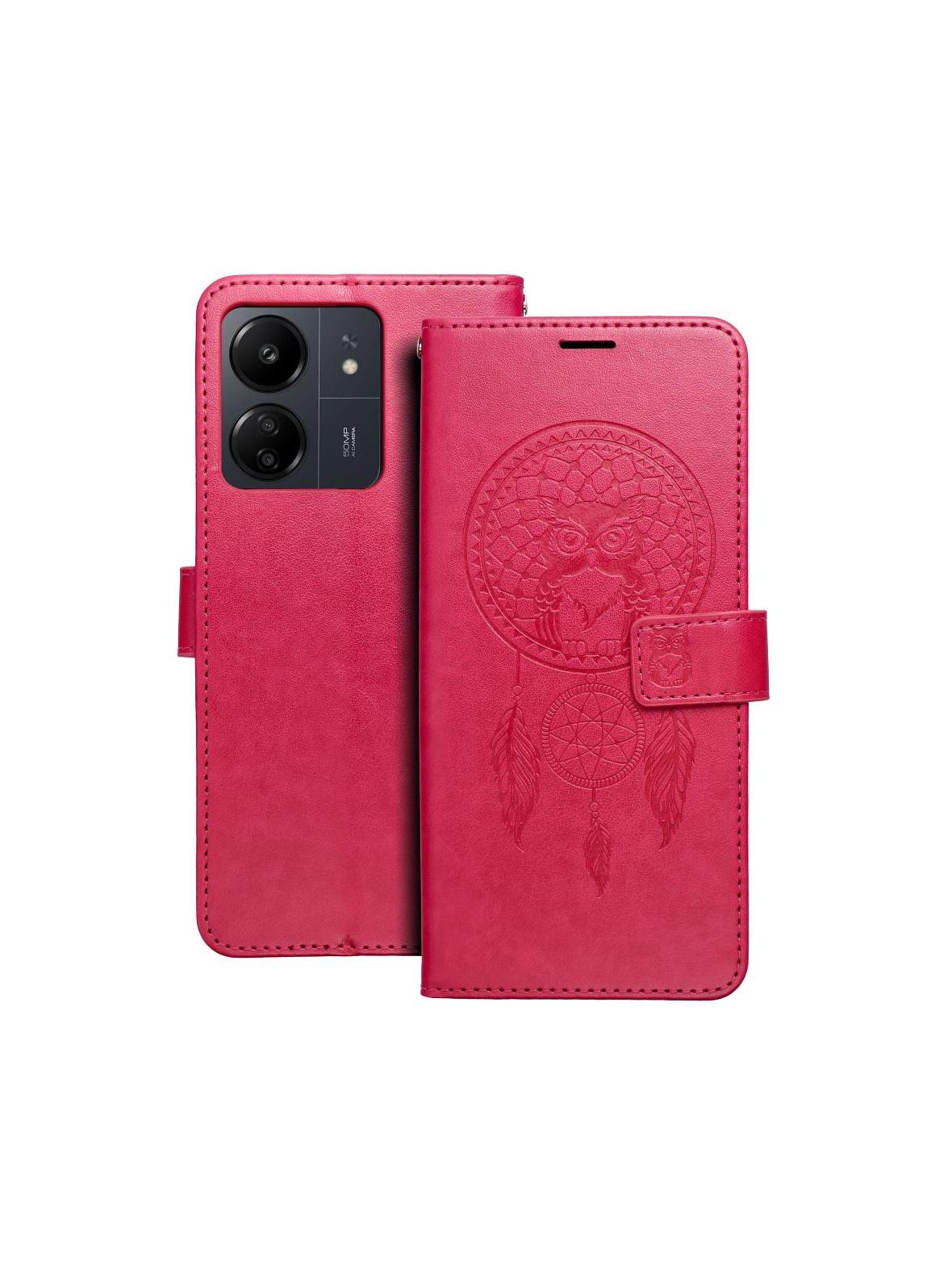 Kabura MEZZO Book do XIAOMI Redmi 13C / POCO C65 mandala magenta