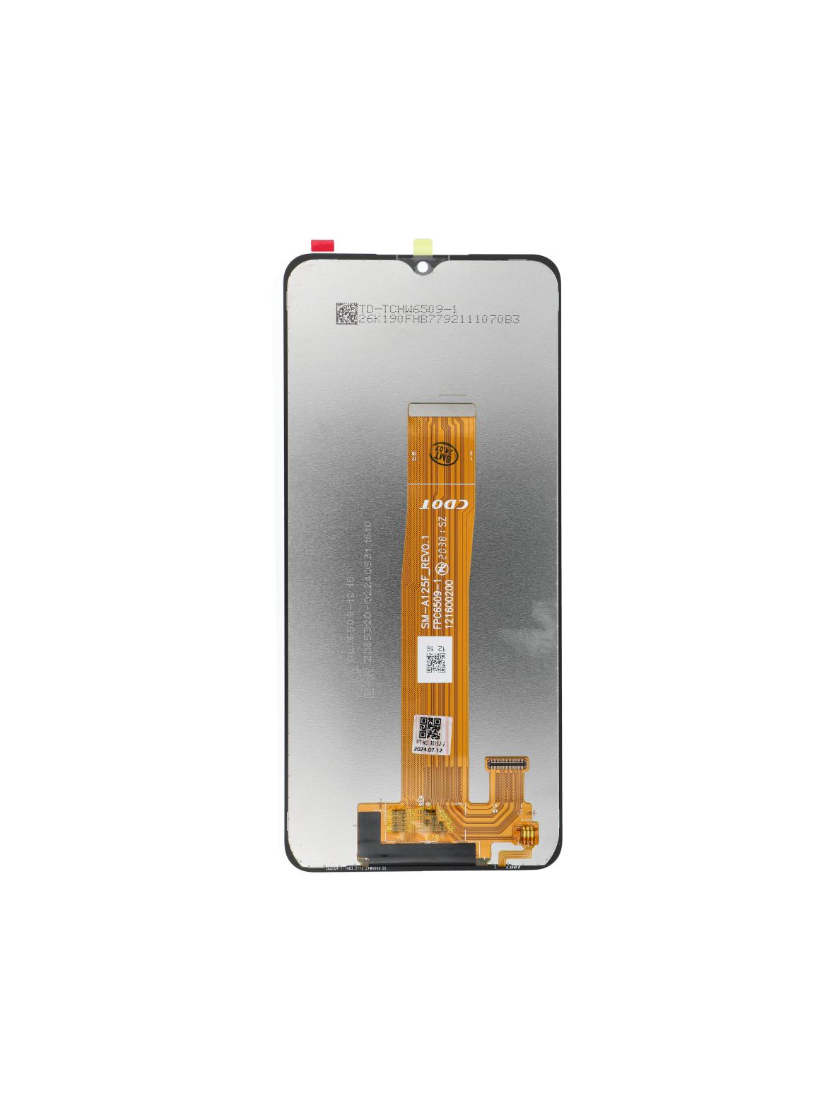 FixCell wyświetlacz do SAMSUNG a12 a125 bez ramki (Odnowiony)