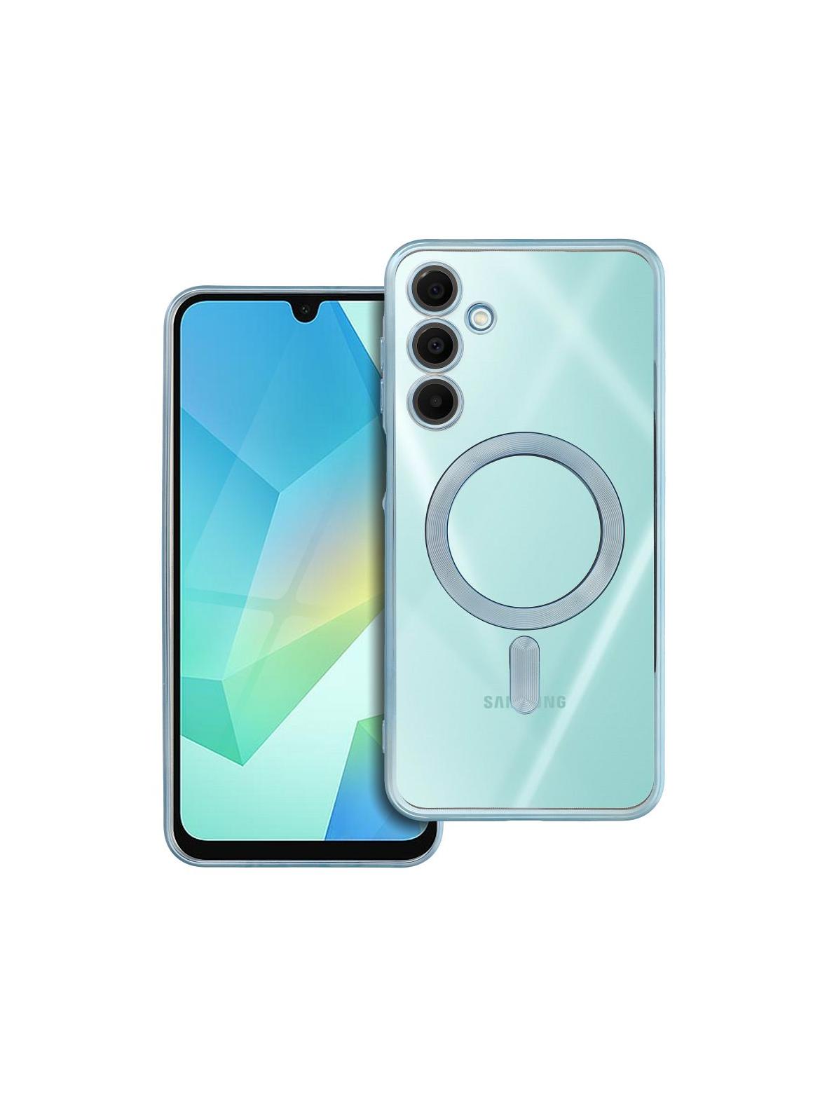 Futerał ELECTRO MAG COVER kompatybilny z MagSafe do SAMSUNG A16 5G / A16 4G niebieski