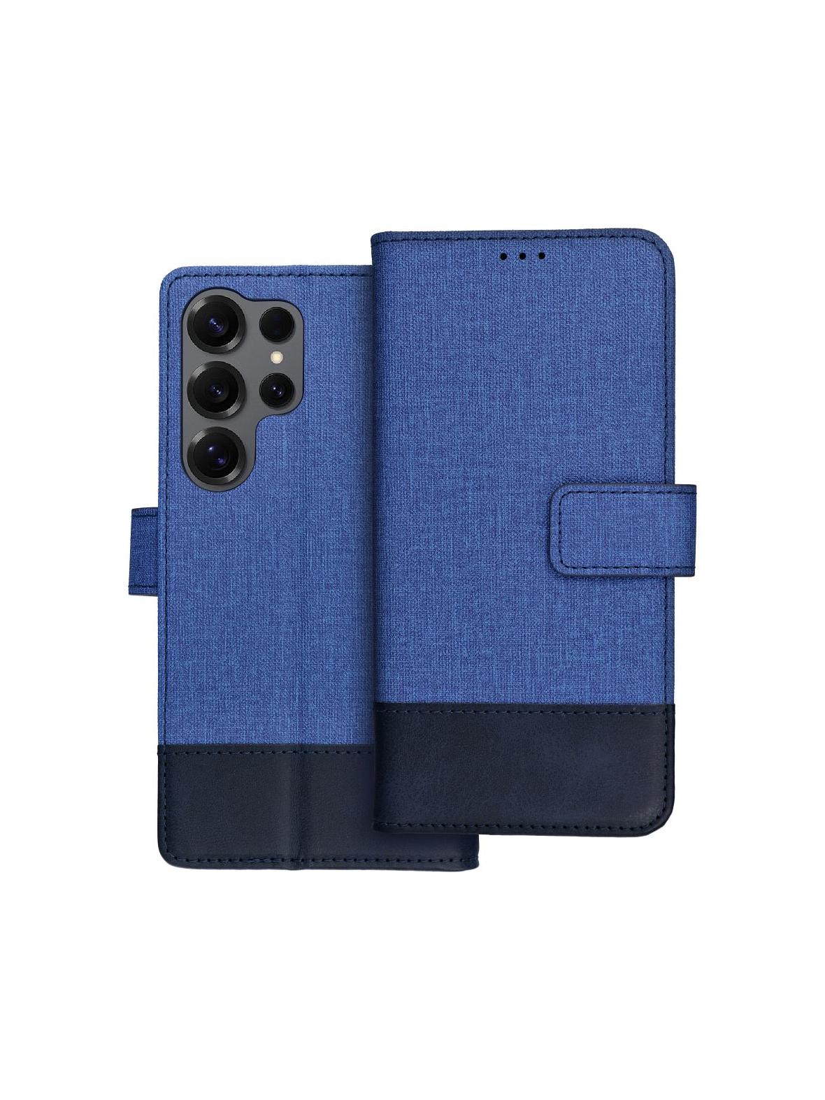 Kabura GOMMA Book do SAMSUNG S25 Ultra niebieski