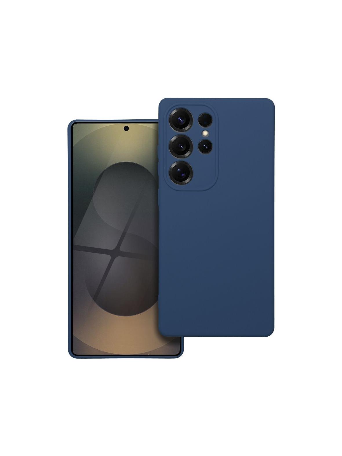 Futerał SILICONE do SAMSUNG S25 Ultra niebieski