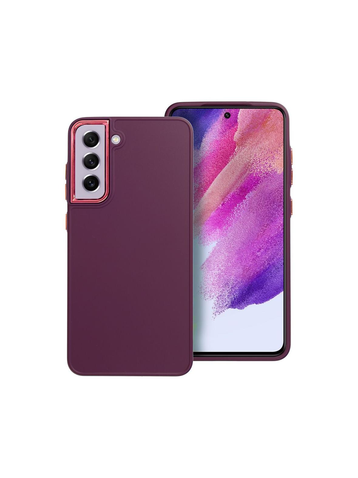 Futerał FRAME do SAMSUNG S21 FE fioletowy