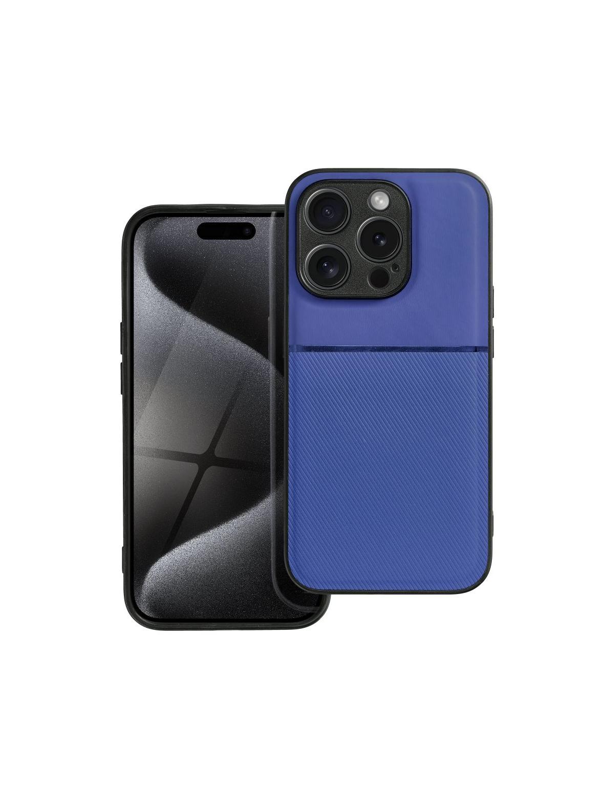 Futerał NOBLE do IPHONE 15 Pro niebieski