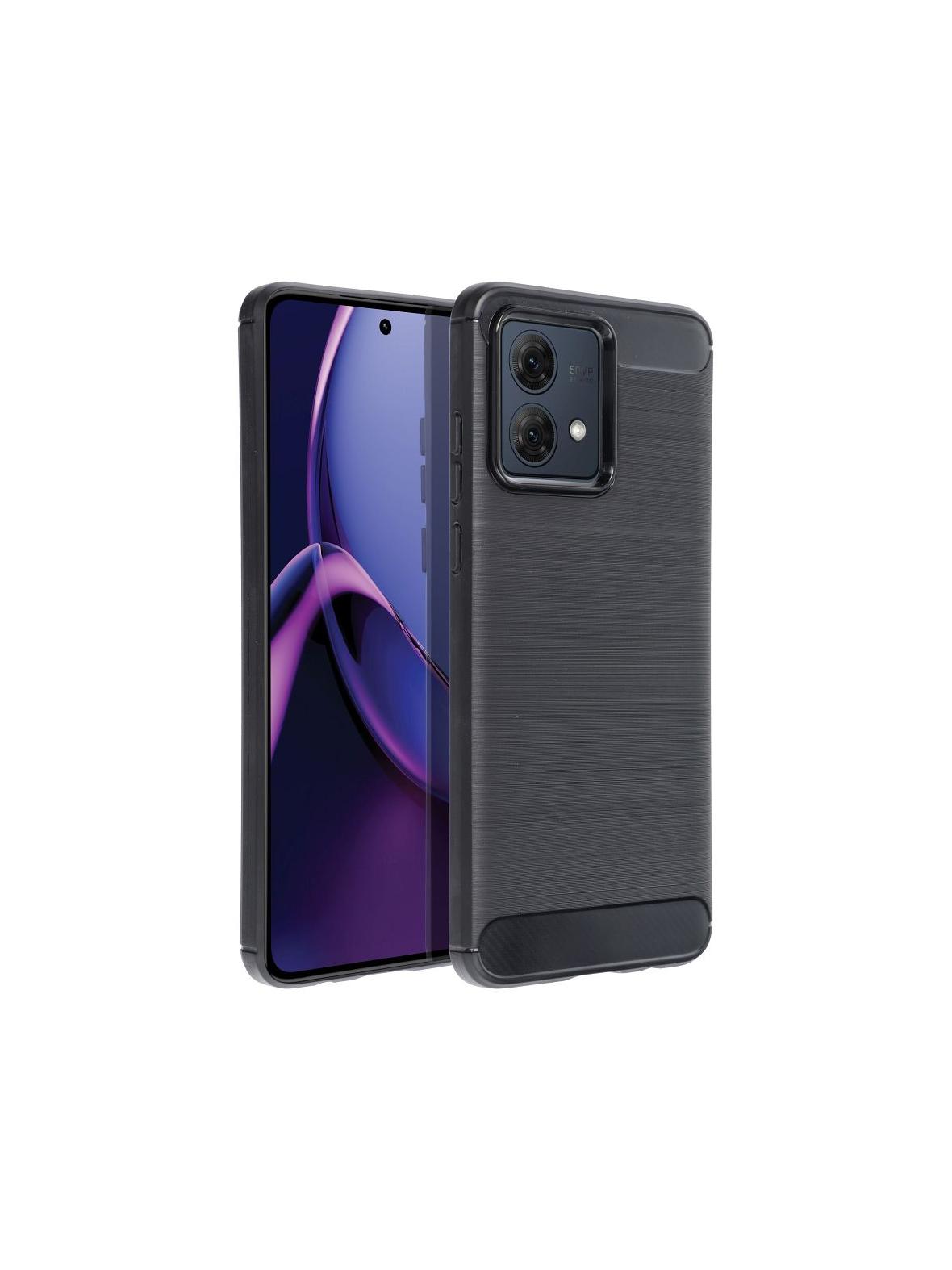 Futerał CARBON do MOTOROLA G84 czarny