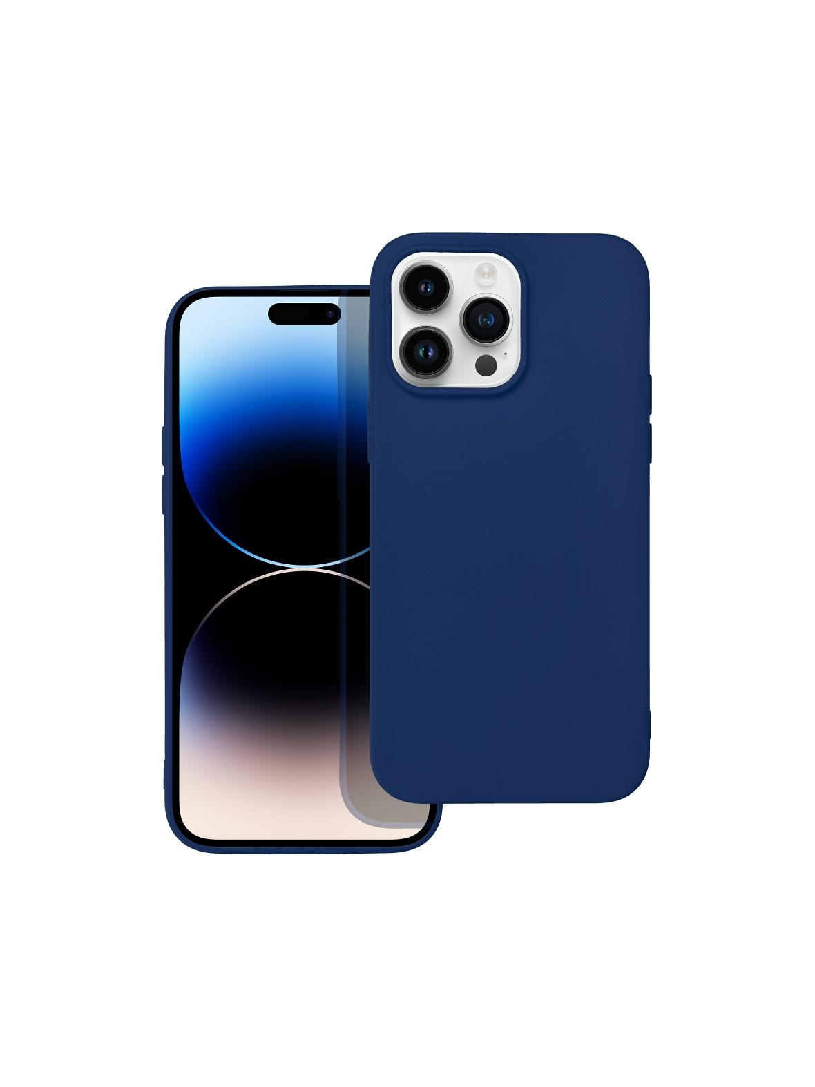 Futerał SOFT do IPHONE 14 Pro Max ciemny niebieski