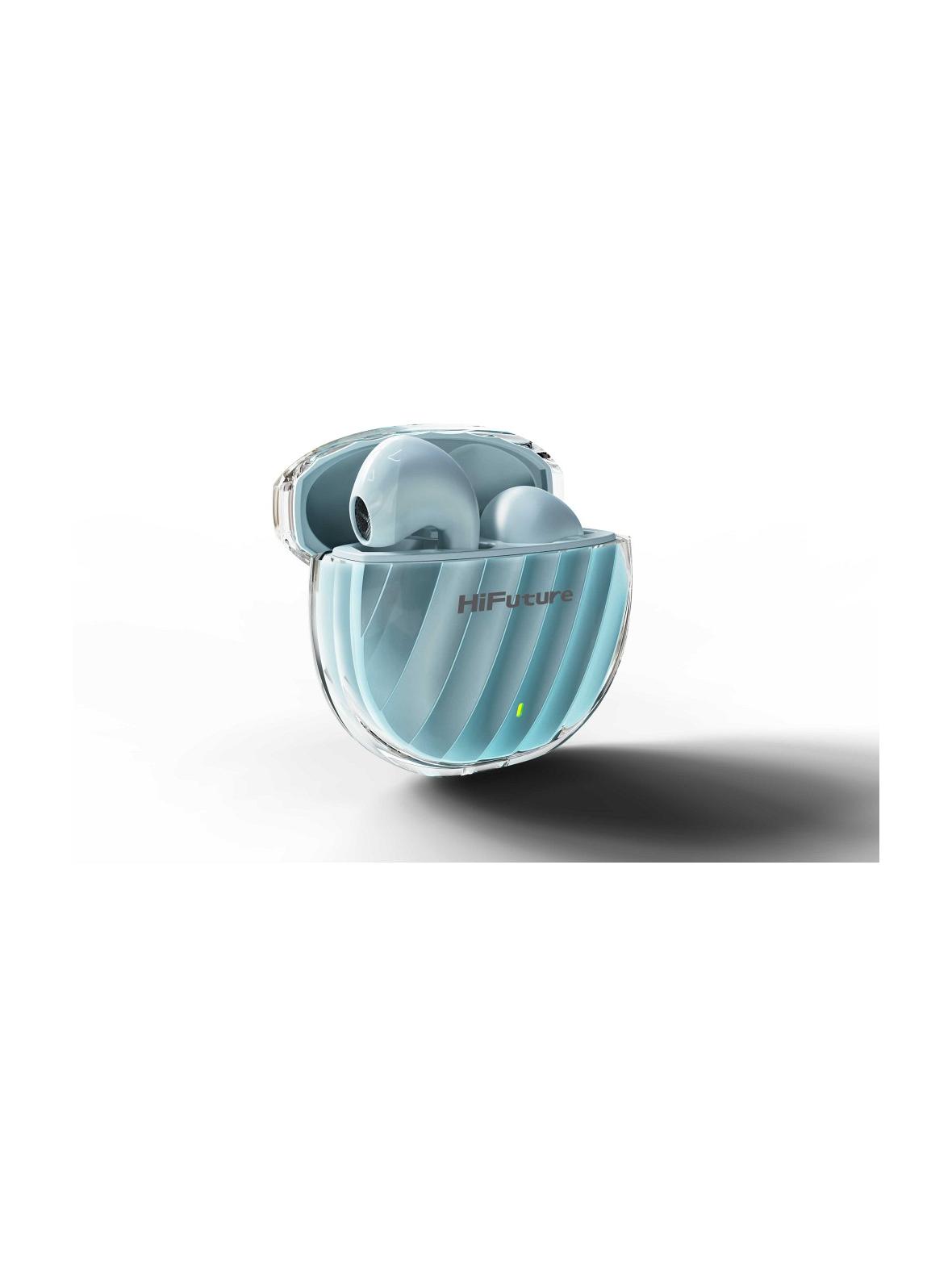 HIFUTURE słuchawki bezprzewodowe bluetooth TWS ENC IPX5 FLYBUDS3 Elegant niebieskie