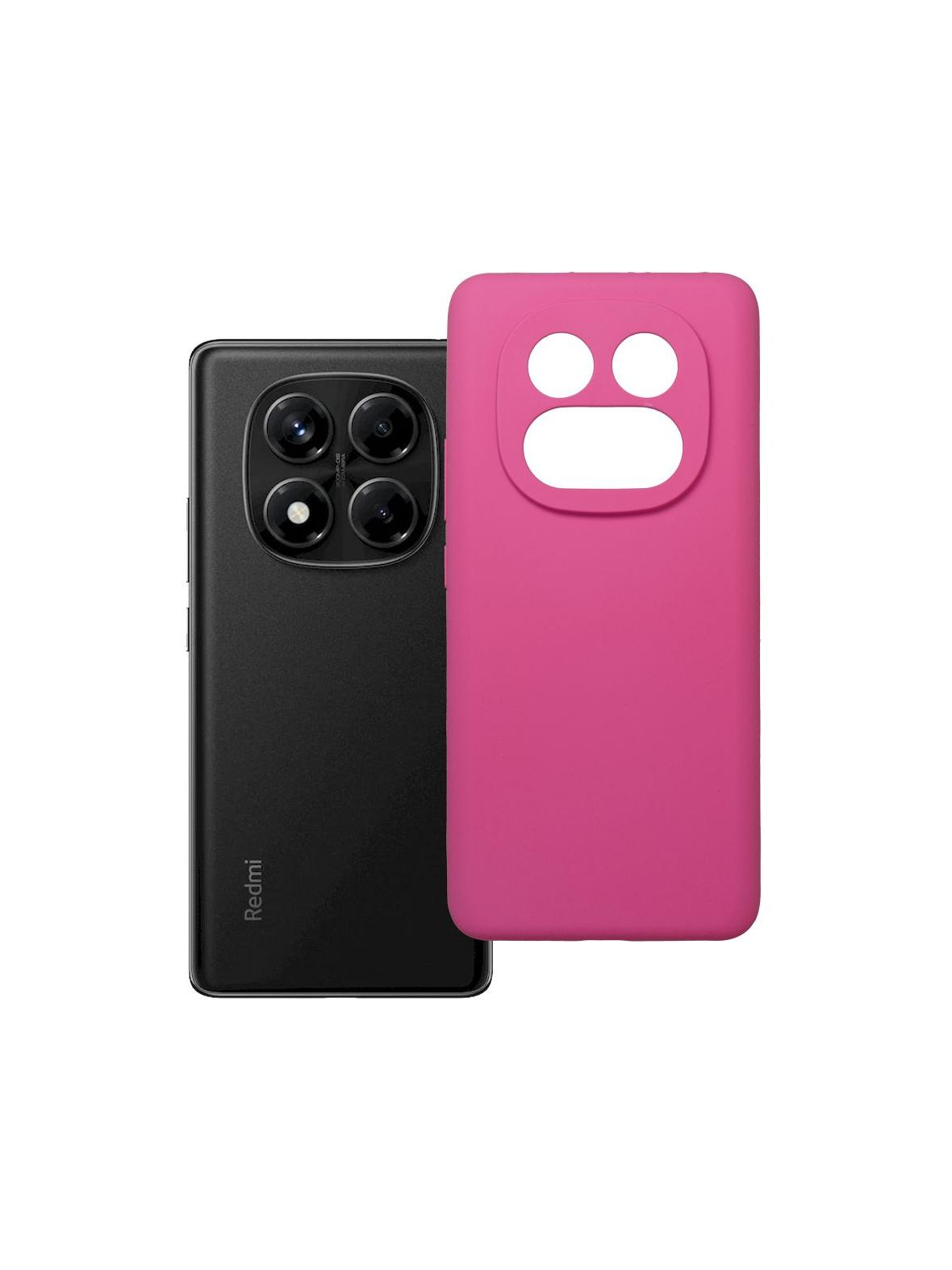 Futerał SILICONE 2mm do XIAOMI REDMI NOTE 14 Pro 4G róż