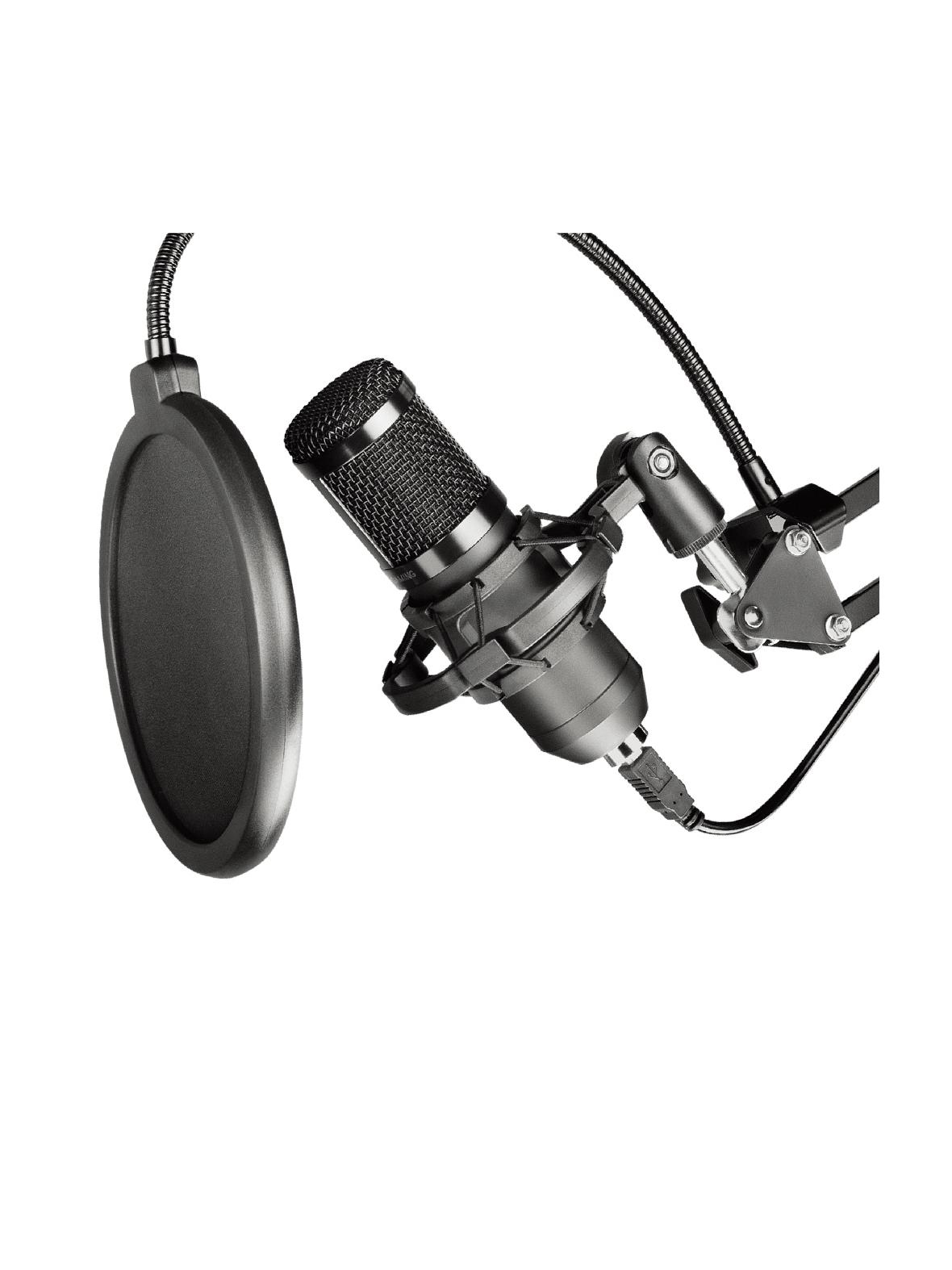 ART mikrofon pojemnościowy na wysięgniku z membraną AC-03 czarny