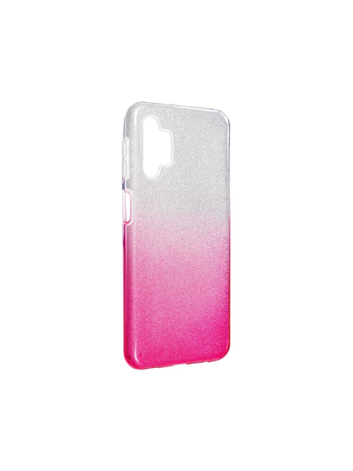 Futerał SHINING do SAMSUNG A53 5G transparentny różowy