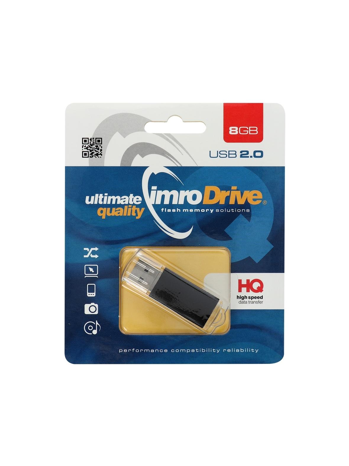 IMRO pendrive BLACK 8GB USB2.0