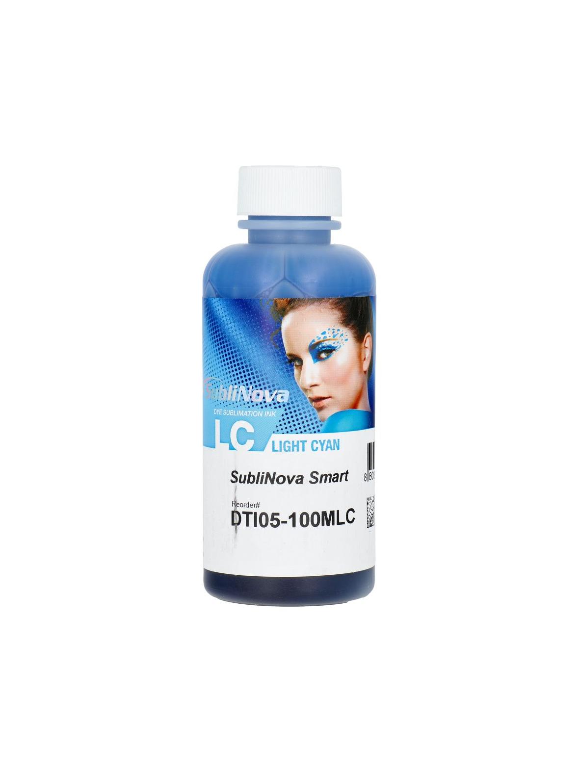 Tusz do sublimacji SUBLINOVA smart - light CYAN - 100 ml