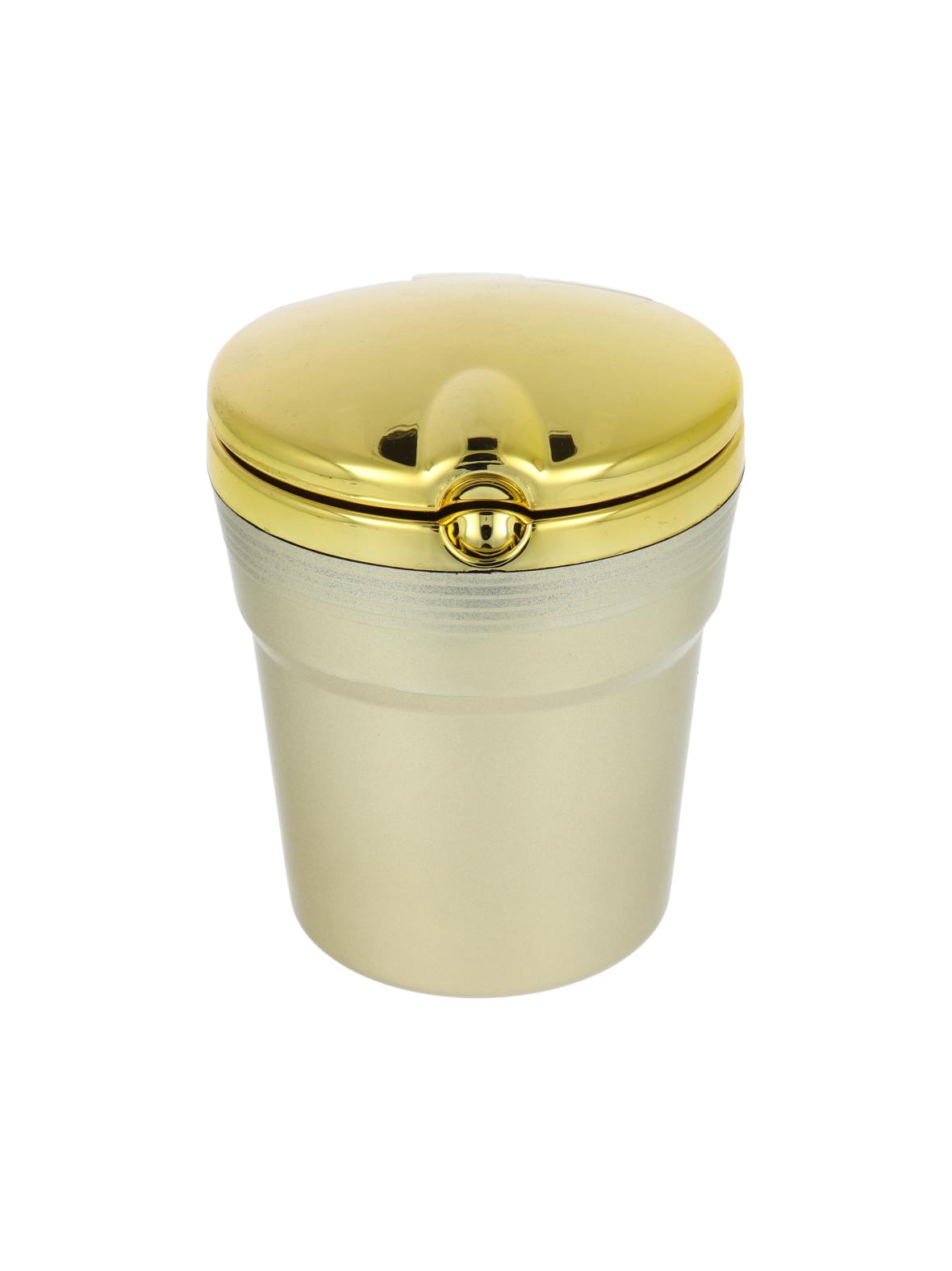 Popielniczka samochodowa CHROM złota