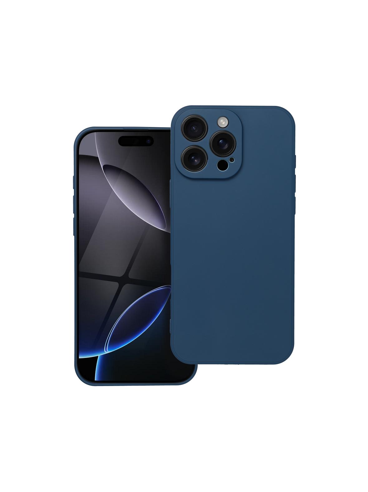 Futerał SOFT do IPHONE 16 Pro Max ciemny niebieski