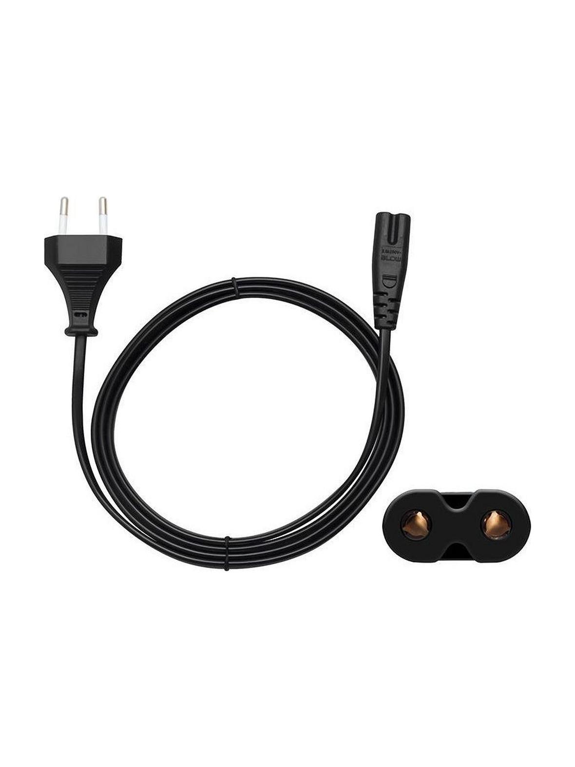 Kabel zasilający radiowy (2pin) 1,5 m czarny