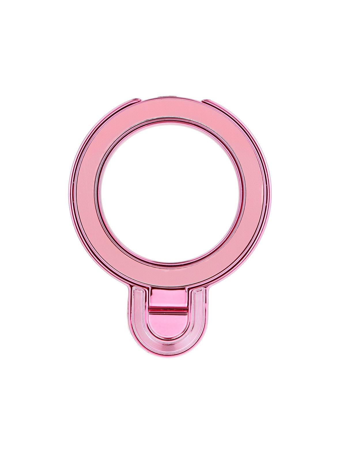 Stojak na telefon CIRCLE - naklejany - różowy