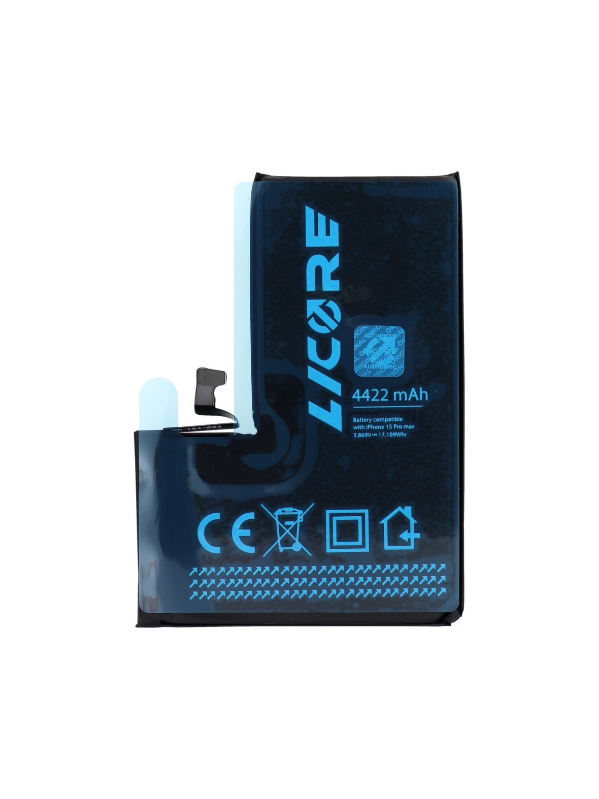 LICORE bateria do IPHONE 15 Pro Max 4422 mAh