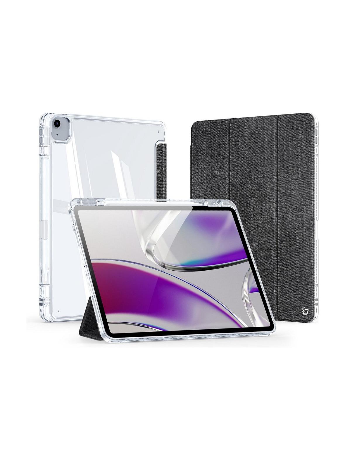 DUX DUCIS etui UNID składane z miejscem na rysik do iPad Air 13 (2024) / Pad Pro 12.9 (2018/2020/2021/2022) czarne