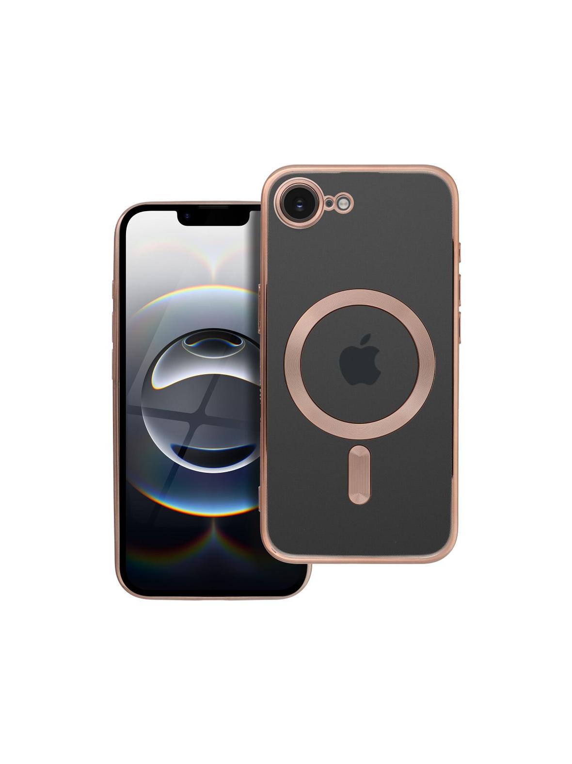 Futerał ELECTRO MAG COVER kompatybilny z MagSafe do IPHONE SE 2025 brązowy