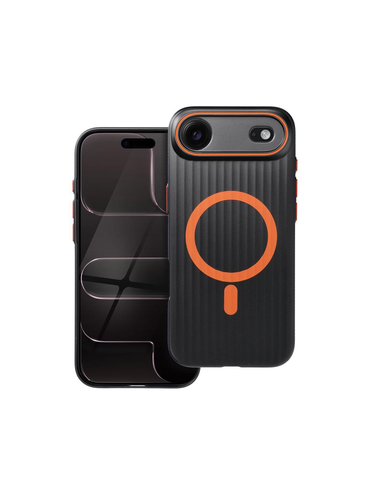 Futerał SIMPLY kompatybilny z MagSafe do IPHONE 17 Air tytan czarny