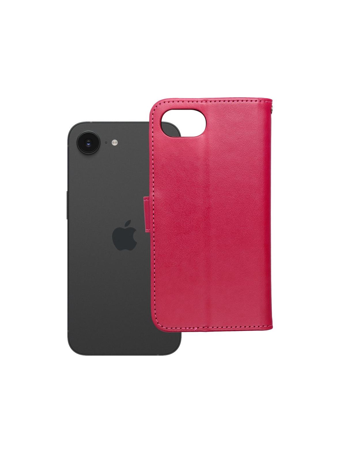 Kabura MEZZO Book do IPHONE 16e (SE 4 2025) łapacz snów magenta